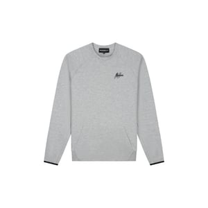 Malelions Sport counter sweater 2.0 grey mel ms2-aw24-39-902