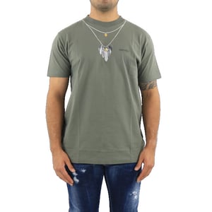 Marcelo Burlon Heren feathers necklace regular tee
