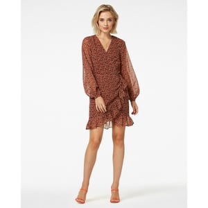 Freebird Rose ls confetti-pes 01 mini dress long sleeve dessin