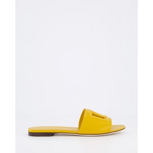 Dolce and Gabbana Dames d&g logo flat slide
