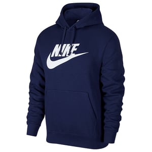 NIKE Mens Hoodie Sportswear Club Fleece Graphic Pullover Sweat