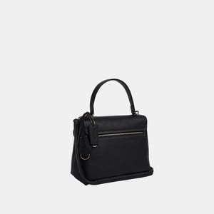 Emory Top Handle in Lux Pebbled Leather