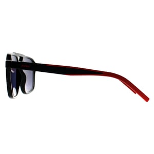 Hugo by Hugo Boss Aviator Mens Black Red Mirror HG 1335/S