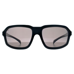 Serengeti Wrap Mens Shiny Dark Blue Spray on Milky Blue Saturn Polarized Smoke Hext