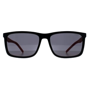 Hugo by Hugo Boss Rectangle Mens Black Red Grey HG 1337/S