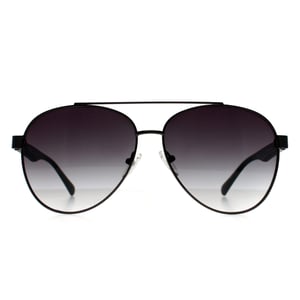 Kenneth Cole Reaction Aviator Unisex Shiny Gunmetal Smoke Gradient KC1394
