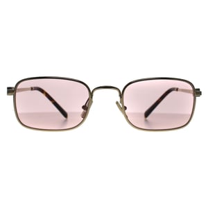 Miu Miu Rectangle Womens Pale Gold Pink MU53AS