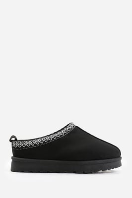 Wheres That From Womens 'Reina' Cosy Faux-Suede Fur Lining Slipper