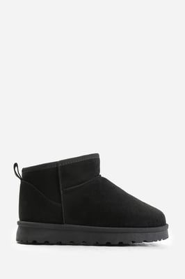 Wheres That From Womens 'Kamila' Mini Faux-Suede Fur Lined Ankle Boots