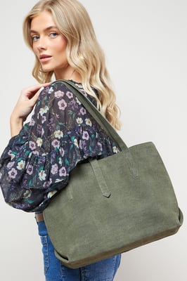 Esty Suede Tote Bag