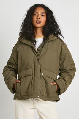 Hooded Short Parka
