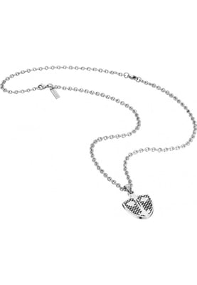 Police 26064PSS-01 Mens Scutcheon Necklace