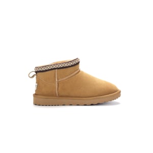 Aus Wooli Australia Altona Braid Ankle Boots