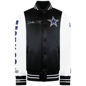 Mitchell & Ness NFL Dallas Cowboys Mens Satin Bomber Jacket