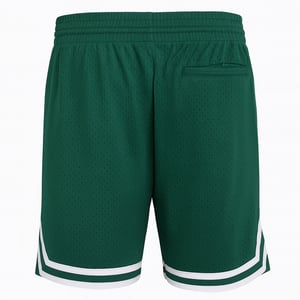 Mitchell & Ness Basic Mens Green Shorts