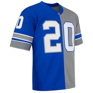 Mitchell & Ness NFL Detroit Lions 20 Sanders Mens Split Legacy Jersey