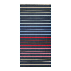 Regatta Multi Stripe Strandhandduk (Marinblått)