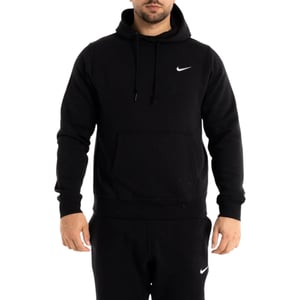 Nike Mens Fleece Hoodie Swoosh Logo Overhead Hoody Pullover Sweat