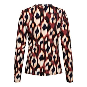 &Co Woman &co women top venna faded small wine red multi