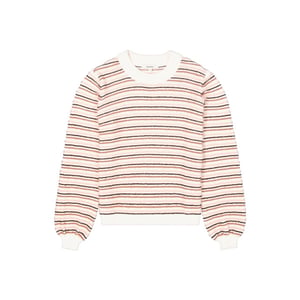Garcia Jeans Trui streep ecru dessin