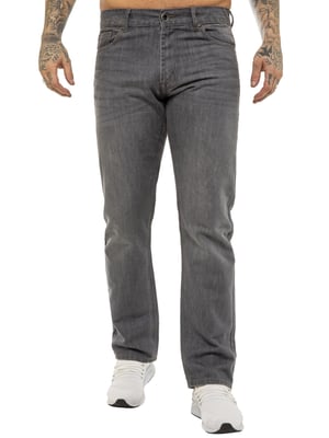 Enzo | Heren Regular Fit Rechte Pijpen Jeans