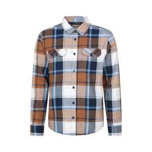Mountain Warehouse Heren Overhemd met lange mouwen in molton (Tan)