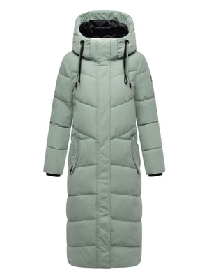Navahoo dames gewatteerde winterjas Hingucker – Extra Lang & Warm