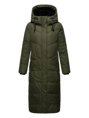 Navahoo dames gewatteerde winterjas Hingucker – Extra Lang & Warm