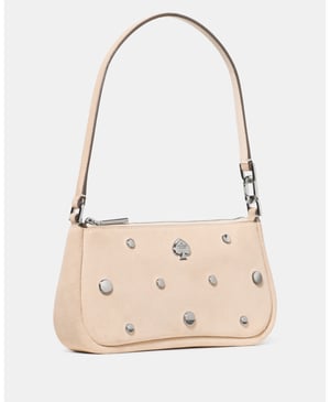Kayla Suede Studs Convertible Wristlet