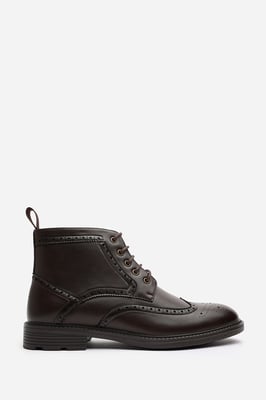 Wheres That From Mens 'Finley' Brogue Lace Up Ankle Boots