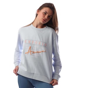 Emporio Armani Sweatshirt för kvinnor/damer (Blå)