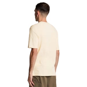 Lyle & Scott Heren Crepe T-shirt (Beige)