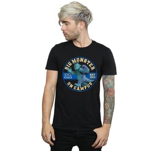 Disney Mens Monsters University Monster On Campus T-shirt (Svart)