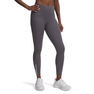 Under Armour Dam/kvinnor Ankel-långa löparleggings (Grått)