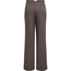 Only Onlraven life hw str slit pant tlr chocolate marti