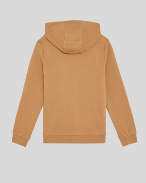 Lyle & Scott jongens hoodie met rits - bruin