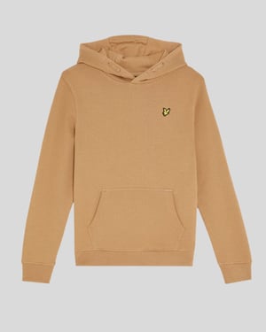 Lyle & Scott Boys' Loopback Cotton Hoodie - Brown