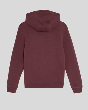 Lyle & Scott Boys' Brush Back Hoodie - Burgundy