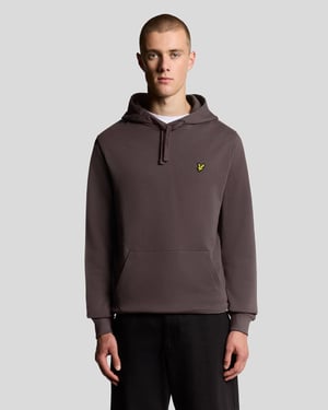 Lyle & Scott Loopback Katoenen Hoodie - Bruin