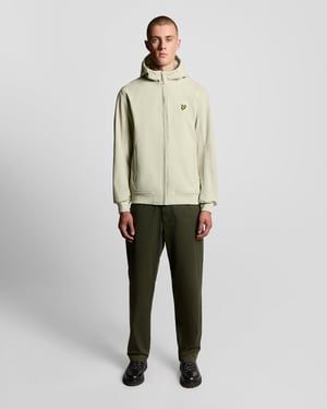 Lyle & Scott fleece gevoerde softshelljas - grijs