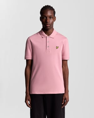 Lyle & Scott Bomullspolo - Rosa