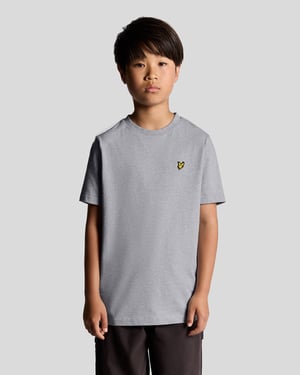 Lyle & Scott Jongens Katoenen T-shirt - Grijs