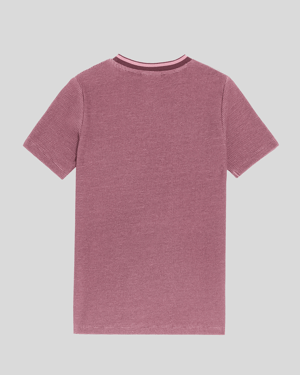 Lyle & Scott Boys' Two Tone Waffle T-Shirt - Red