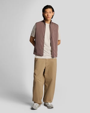 Lyle & Scott Superfine Cotton Tipped T-Shirt - Sand