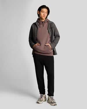 Lyle & Scott Superfine Katoenen Slim Joggingbroek - Zwart