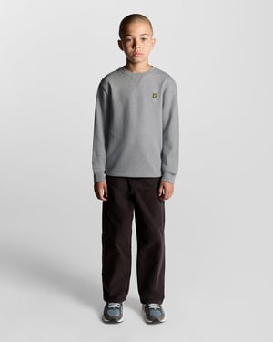Lyle & Scott Boys' Classic Crew Neck Sweatshirt - Grey