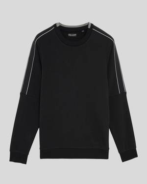 Lyle & Scott Sports Tape-tröja - Svart