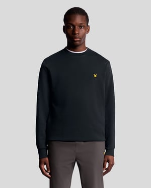 Lyle & Scott Sport Globtryckt Sweatshirt - Marinblå
