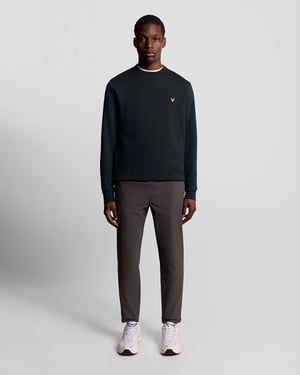 Lyle & Scott Sport Globtryckt Sweatshirt - Marinblå