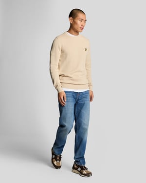 Lyle & Scott Regular Fit Tapered Denim Jeans - Blauw